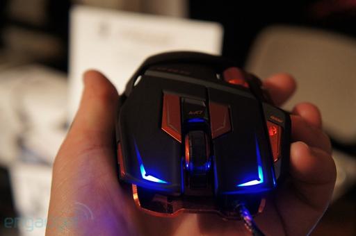 Игровое железо -  Игровая мышь Mad Catz Cyborg M.M.O.7